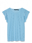 Vero Moda - Vmtassa Sl Frill Top Noos - L&uuml;hikeste varrukatega - M
