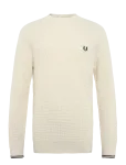 Fred Perry - Waffle Stitch Jumper - &Uuml;mara kaelusega - M