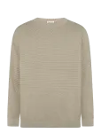 Knowledge Cotton Apparel - Bubble Knit Crew Neck - &Uuml;mara kaelusega - XXL