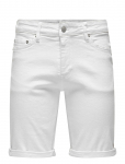 ONLY & SONS - Onsply White 9297 Azg Dnm Shorts - L&uuml;hikesed teksap&uuml;ksid - XXL