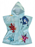 Babblarna - Babblarna, Bathponcho, Bubble - Vannipont&scaron;od - 70X140CM