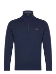 Gant - Classic Cotton Half Zip - Poolpika lukuga džemprid - L