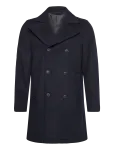 Lindbergh - Recycled Pea Coat - Villased mantlid - L