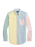 Polo Ralph Lauren - Custom Fit Oxford Fun Shirt - Oxfordi s&auml;rgid - XL