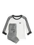Adidas Originals - Denim Ls Set - Komplektid pikkade varrukatega T-s&auml;rgiga - 92