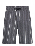 Lindbergh - Striped Terry Shorts With Elastic W - Vabaaja - XL