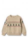 Wheat - Jacquard Pullover Balou - Pulloverid - 128