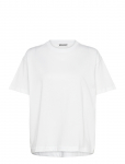 Weekday - Relaxed Boxy Cotton T-Shirt - L&uuml;hikeste varrukatega - M