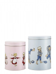 Muurla - Emil Tin Jar Set Of 2 Emil And Ida - K&ouml;&ouml;gipurgid - ONE SIZE