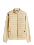 Tommy Hilfiger - Mix Media Ess Rwb Stand Collar - Polsterdatud jakid - S