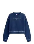 Tommy Jeans - Tjw Rlx Crp Stitch Linear Crew - Dressipluusid - M
