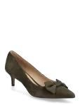 Lauren Ralph Lauren - Adrienne Bow-Trim Suede Pump - Klassikalised - 38