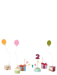 Kid's Concept - Birthday Table Decoration Kid's Hub - Sisustustarvikud ja detailid - ONE SIZE
