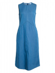 Vila - Vibista Denim S/L Midi Dress / Ls - P&otilde;lveni ja midi - 36