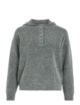Vila - Vicasti Hoodie L/S Button Knit Top - Džemprid - S