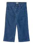 Copenhagen Colors - Organic Denim Pants W. Pocket Embroidery & Wide Leg - Laiad teksad - 140