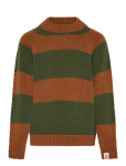 THE ANIMALS OBSERVATORY - Stripes Brown Boxfish Sweater - Pulloverid - 8 Y