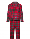 Hunkem&ouml;ller - Pj Ls Flannel Twill Check - Pidžaamad (komplektid) - XS