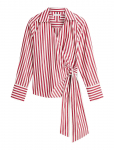 Tommy Hilfiger - Poplin Knot Blouse With Ls - Pikkade varrukatega - 46