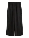 Lindex - Wide Trousers In Satin - Lai jalg - XS