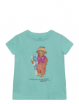 Ralph Lauren Kids - Polo Bear Cotton Jersey Tee - L&uuml;hikeste varrukatega - 117-123