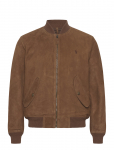 Polo Ralph Lauren - Suede Flight Jacket - Nahk - L