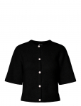 Pieces - Pcsilly Ss O-Neck Knit Cardigan Noos Bc - Kardiganid - M