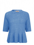 MOS MOSH - Mmthora Ss O-Neck Frill Knit - Džemprid - XL