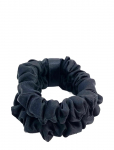 Pipol's Bazaar - Delize De Luxe Scrunchie Black 2 Pcs - Juuksekummid - ONE SIZE