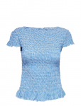 ONLY - Onlcelle Cap Smock Boatneck Top Jrs - L&uuml;hikeste varrukatega topid - M