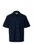 Selected - Slhrlxotis Light Cotton Blend Ss Shirt - Vabaaja s&auml;rgid - XXL