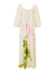 STINE GOYA - Heavy Crepe, Romantic Voluminous Sleeve Dress - Maksikleidid - XS