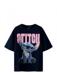 Name It - Nkfnibus Stitch Nreg Ss Top Lnoos Wdi - L&uuml;hikeste varrukatega - 158-164