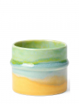K&auml;hler - Poppery Krus 27 Cl Apple Green/Mint/Yellow - Kohvitassid - 27 CL