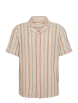 Revolution - Short-Sleeved Cuban Shirt - L&uuml;hikeste varrukatega s&auml;rgid - XXL