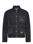Evisu - Fabric Blocking Denim Jacket - Voodriga teksatagid - XL