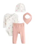 Lindex - 4-Piece Baby Starter Kit - Pikkade varrukatega - 50
