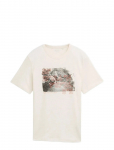 Tom Tailor - Photoprint  T-Shirt - L&uuml;hikeste varrukatega - XXL