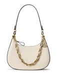 Lauren Ralph Lauren - Leather Medium Marcy Zip Shoulder Bag - Rihmaga kotid - ONE SIZE