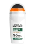 L'Or&eacute;al Paris - L'or&eacute;al Paris Men Expert Derma Control Clinical Ultra Deo 50 Ml - Rull-deodorandid - 50 ML