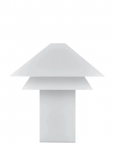 Blomus - Mobile Led Leuchte - 18,5 X 17 X 17 Cm - Sanaka - White - Laualambid - L 17CM