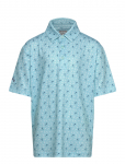 Callaway - Dolphin Texture Print Polo - L&uuml;hikeste varrukatega polos&auml;rgid - M