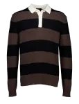 Lindbergh - Rugby Polo Jumper - Pikkade varrukatega kootud polos&auml;rgid - XXL