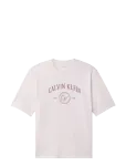 Calvin Klein Jeans - Ss Relaxed Varsity Crest Logo Te - L&uuml;hikeste varrukatega - XS