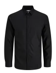 Jack & Jones - Jjejoe Structure Shirt L/S Noos - &Auml;ris&auml;rgid - XL