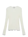 Vero Moda - Awtessy Ls O-Neck Lace Top Noos - Pikkade varrukatega - S