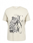 ONLY Carmakoma - Carroxy S/S Reg O-Neck Tee Jrs - L&uuml;hikeste varrukatega - 46-48