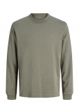 Jack & Jones - Jprblaethan Ls Mock Neck Tee - Pikkade varrukatega - L