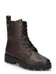 Tommy Hilfiger - Th Stud Leather Lace-Up Boot - N&ouml;&ouml;ridega saapad - 37