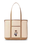 Polo Ralph Lauren - Polo Bear Canvas Small Shopper Tote - Kandekotid - ONE SIZE